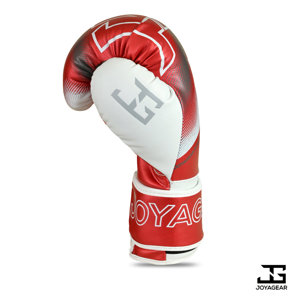 The Joyagear "Evolution" Boxing Gloves - Red-White