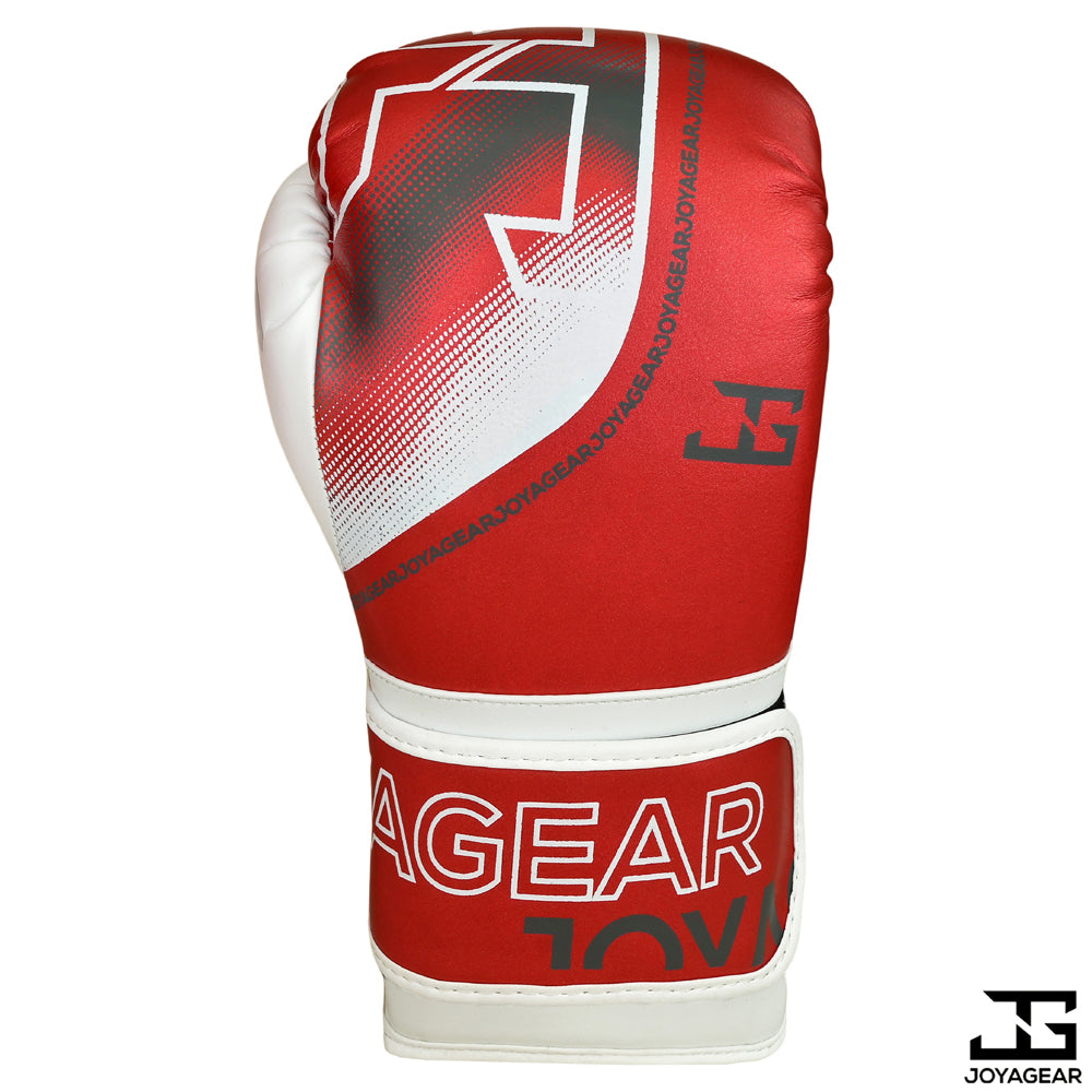 The Joyagear "Evolution" Boxing Gloves - Red-White