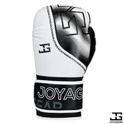The Joyagear "Evolution" Boxing Gloves - White-Black