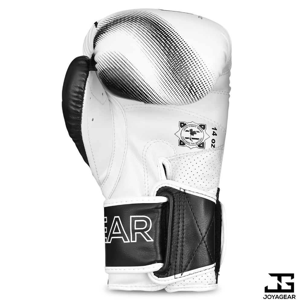 The Joyagear "Evolution" Boxing Gloves - White-Black