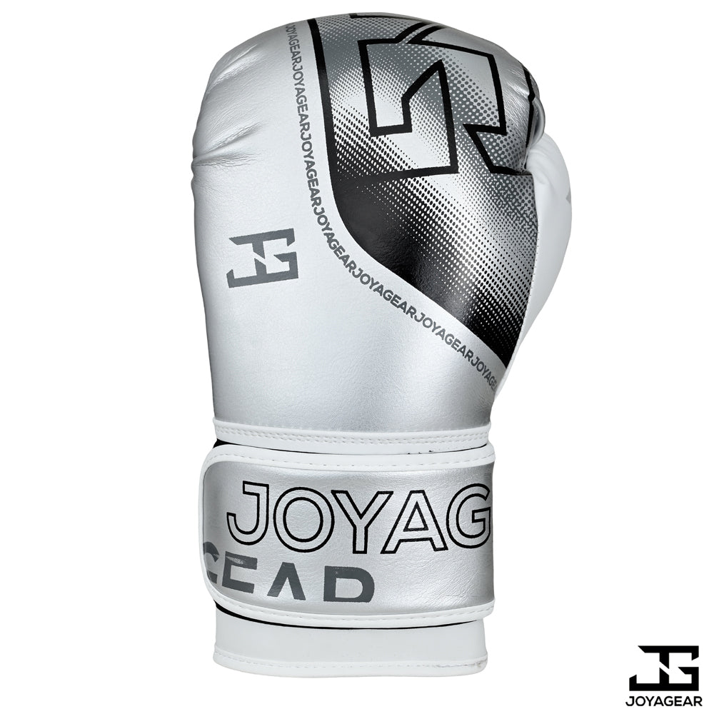 Joyagear "Evolution" Bokshandschoenen - Zilver/Wit