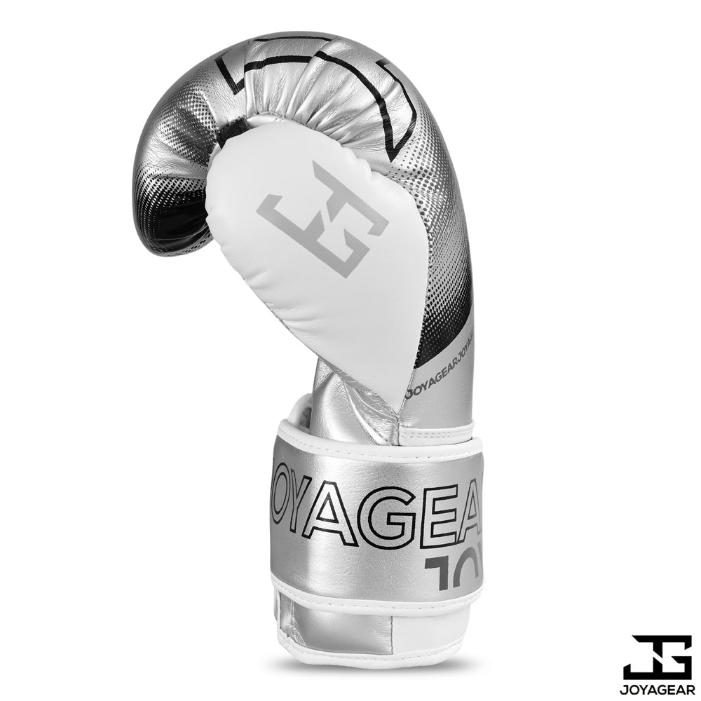 Joyagear "Evolution" Bokshandschoenen - Zilver/Wit