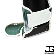 The Joyagear "Evolution" Shinguards - Green-White