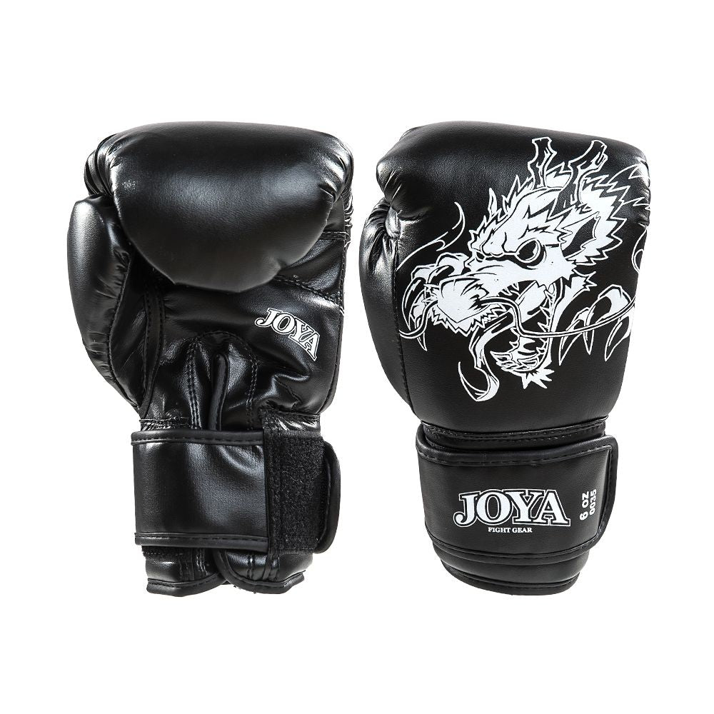 Joya Kinder Bokshandschoenen - Dragon Wit- PU