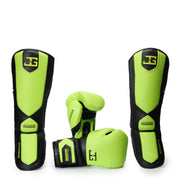 Joyagear Performance Scheenbeschermers Zwart/Limoengroen