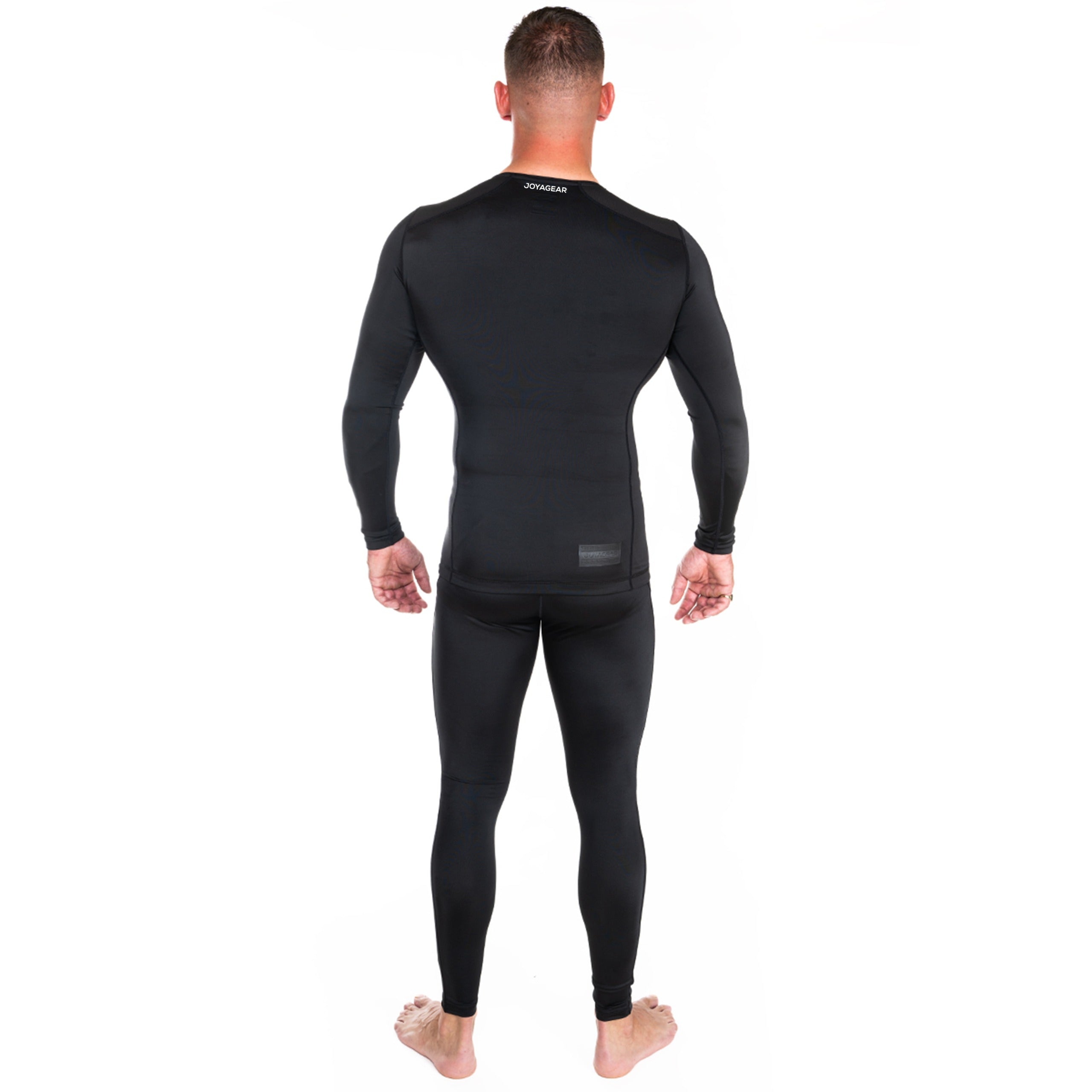 Joya Rashguard Lange Mouwen - Zwart/Wit