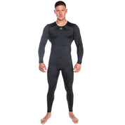 Joya Rashguard Lange Mouwen - Zwart/Wit