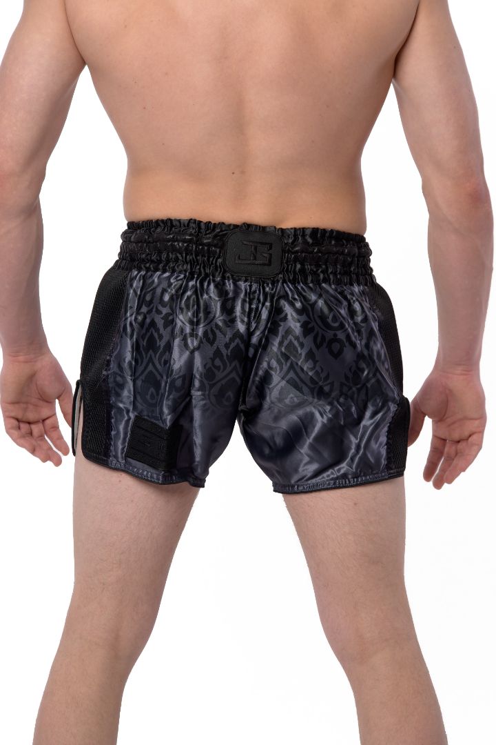 Joyagear X Windy Muay Thai Shorts Black/Black