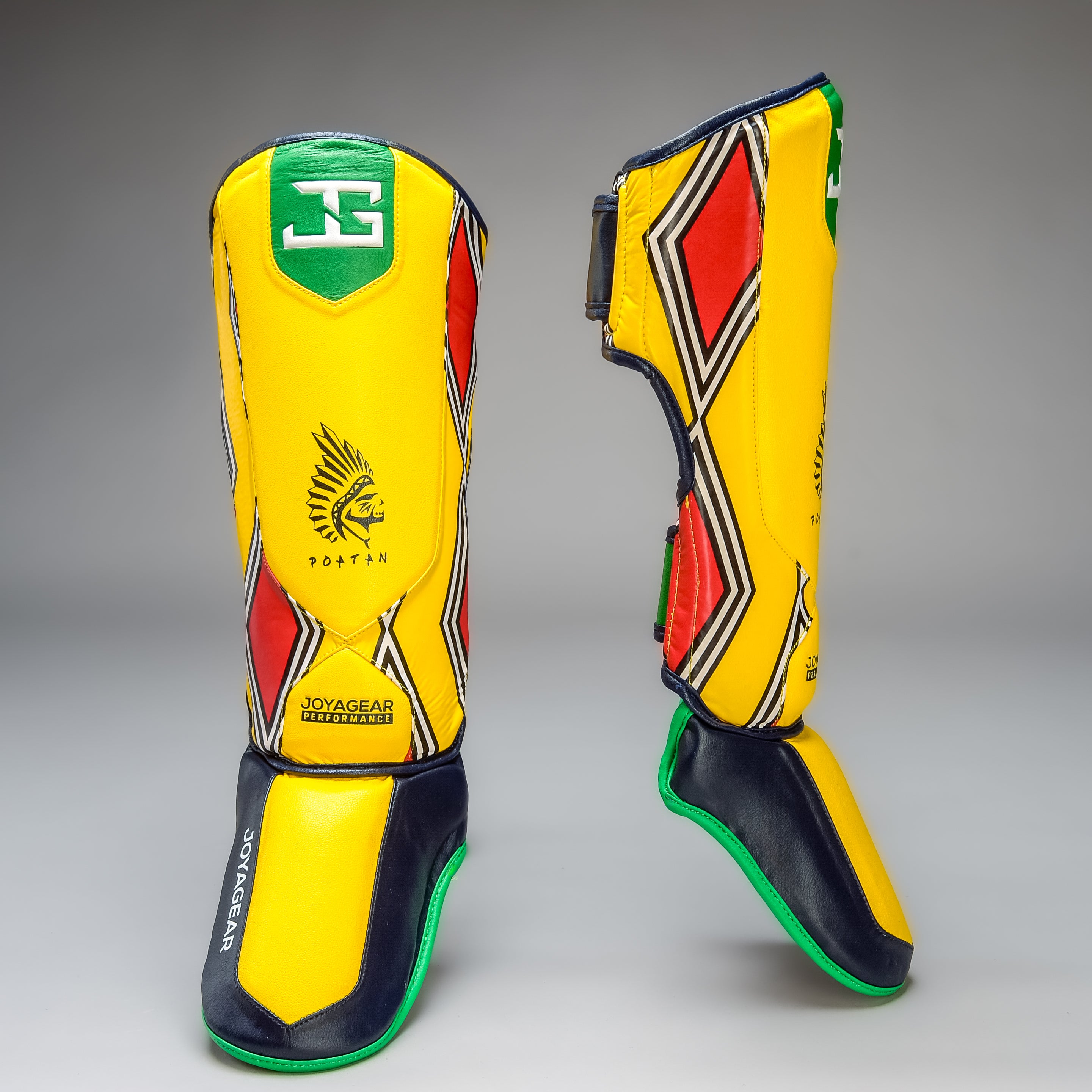 Joyagear X Poatan Performance Tribal Scheenbeschermers