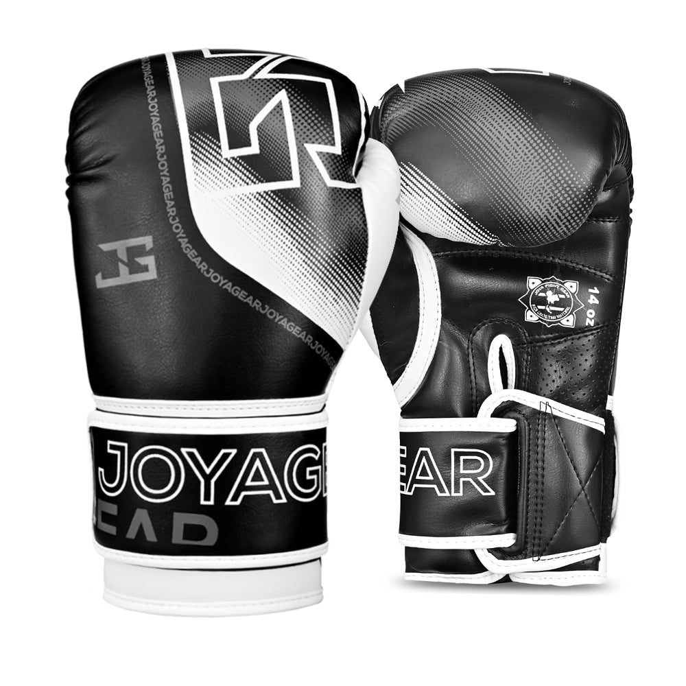 Joyagear "Evolution" Bokshandschoenen - Zwart/Wit