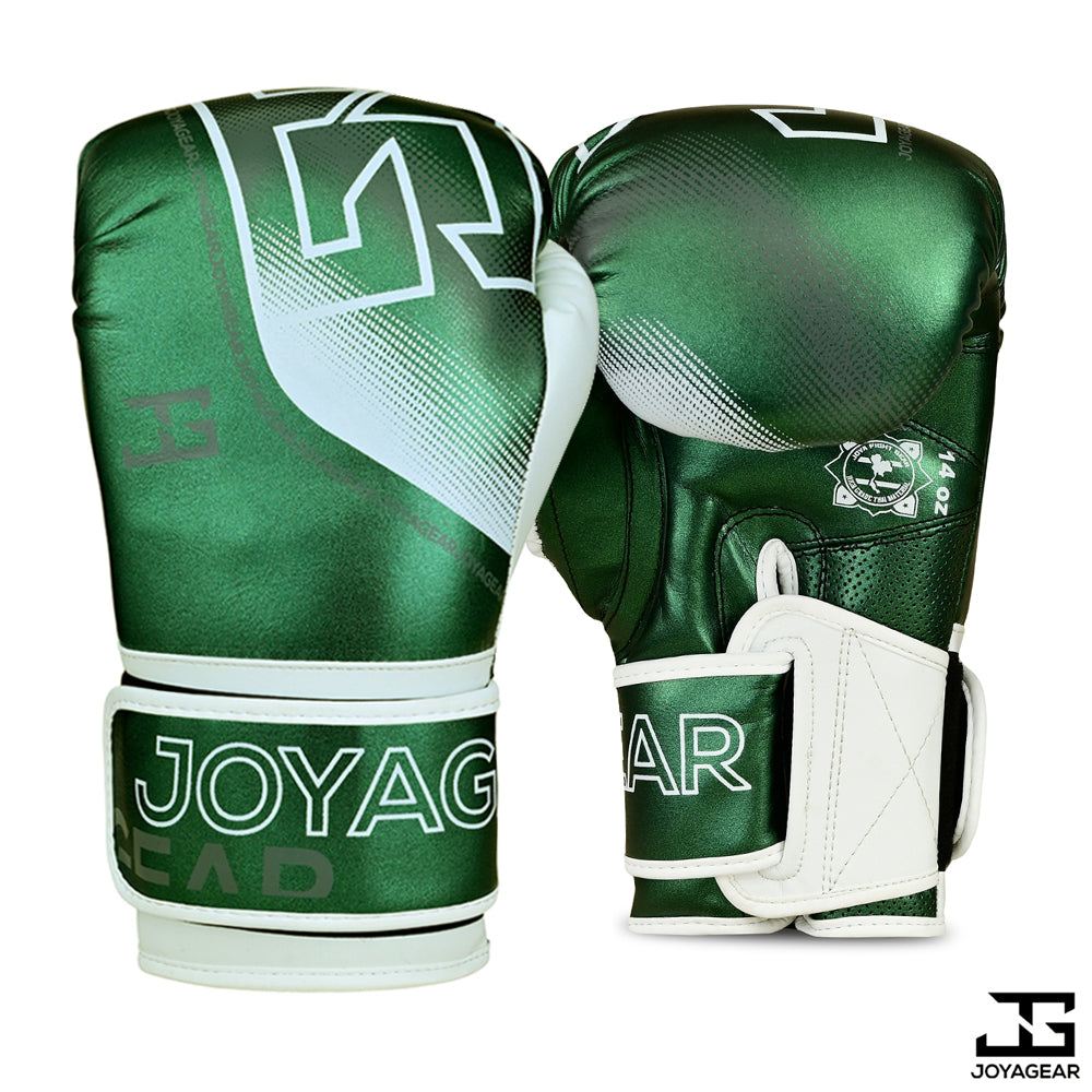 Joyagear "Evolution" Bokshandschoenen - Groen/Wit
