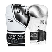 The Joyagear "Evolution" Boxing Gloves - White-Black