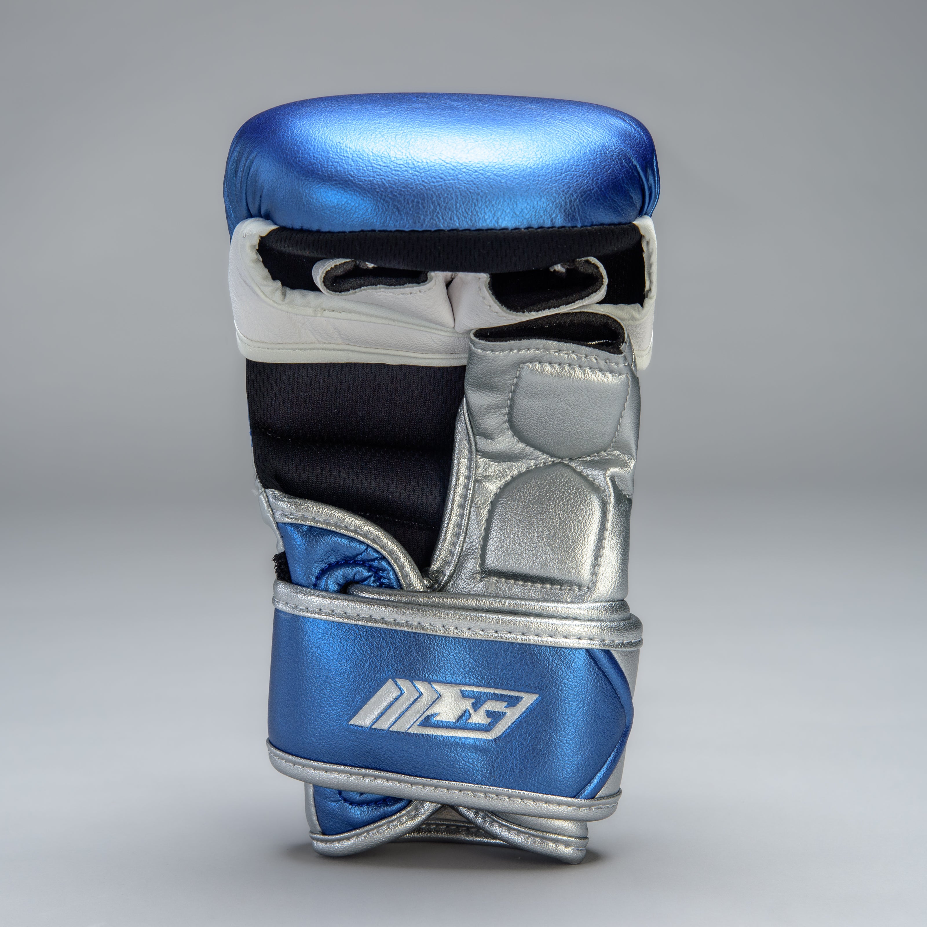 Joyagear Performance MMA Handschoenen Blauw/Zilver