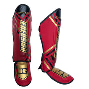 Joyagear X Enfusion Junior Shinguards Red