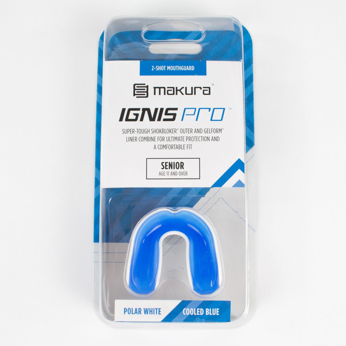Makura Mouthguard Ignes Pro White/Blue