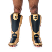 Joyagear Performance Scheenbeschermers Zwart/Goud