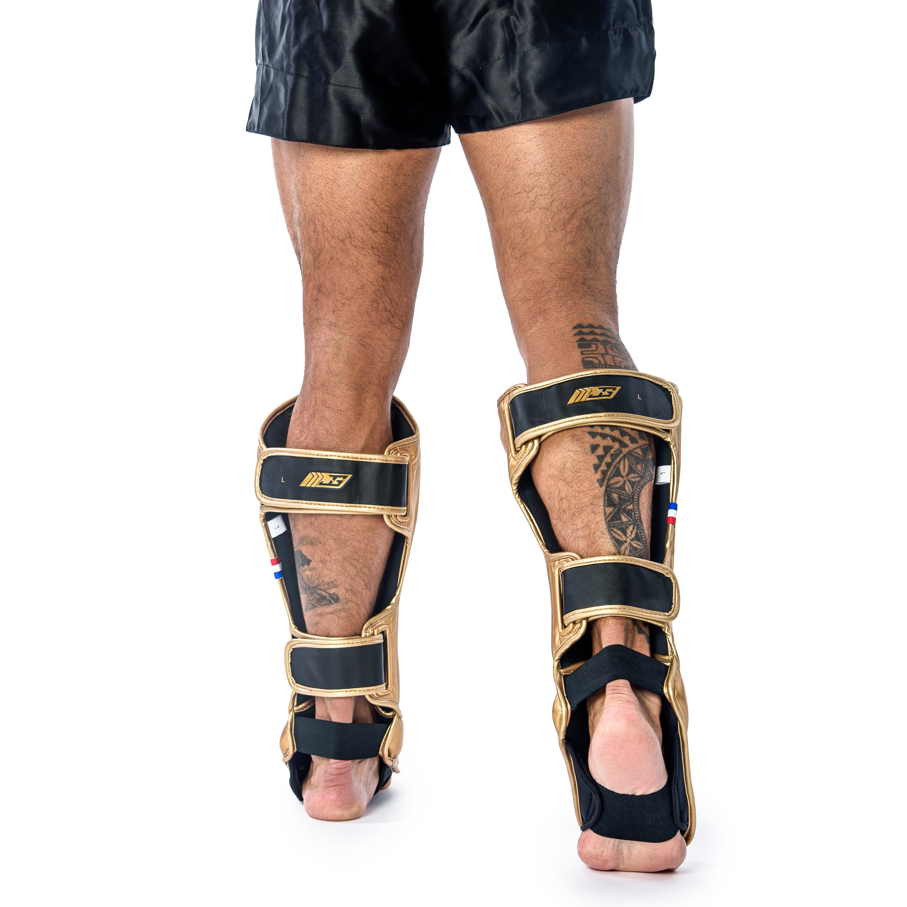 Joyagear Performance Scheenbeschermers Zwart/Goud