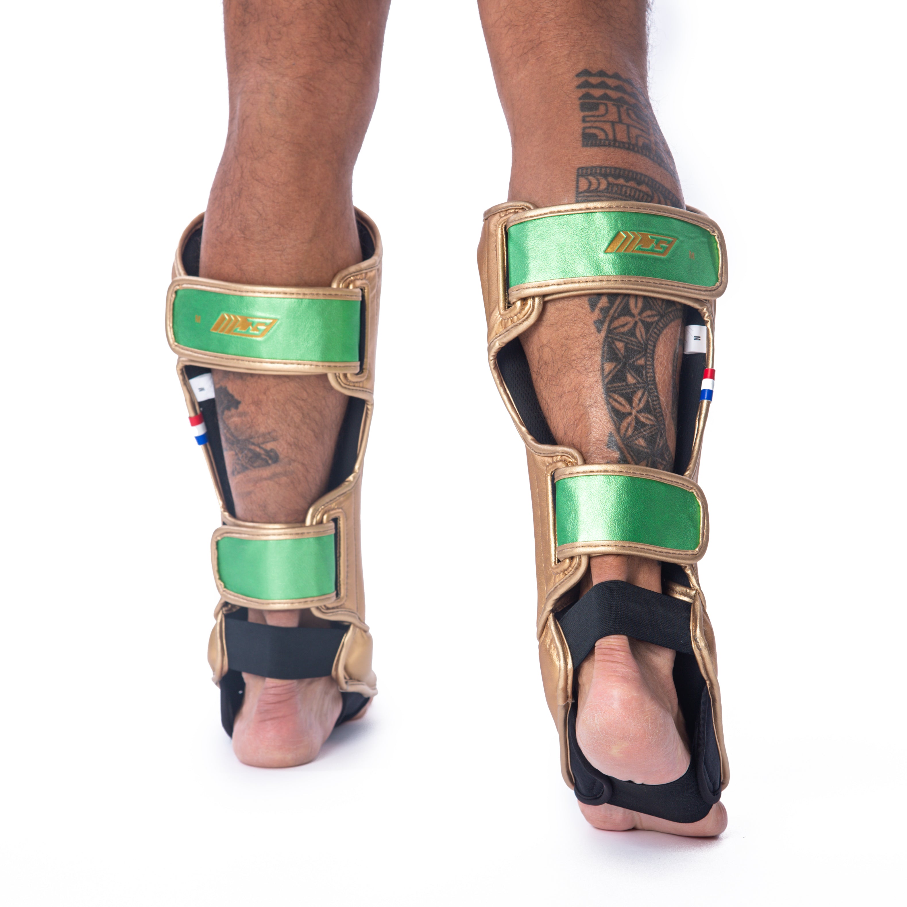 Joyagear Performance Scheenbeschermers Groen/Goud