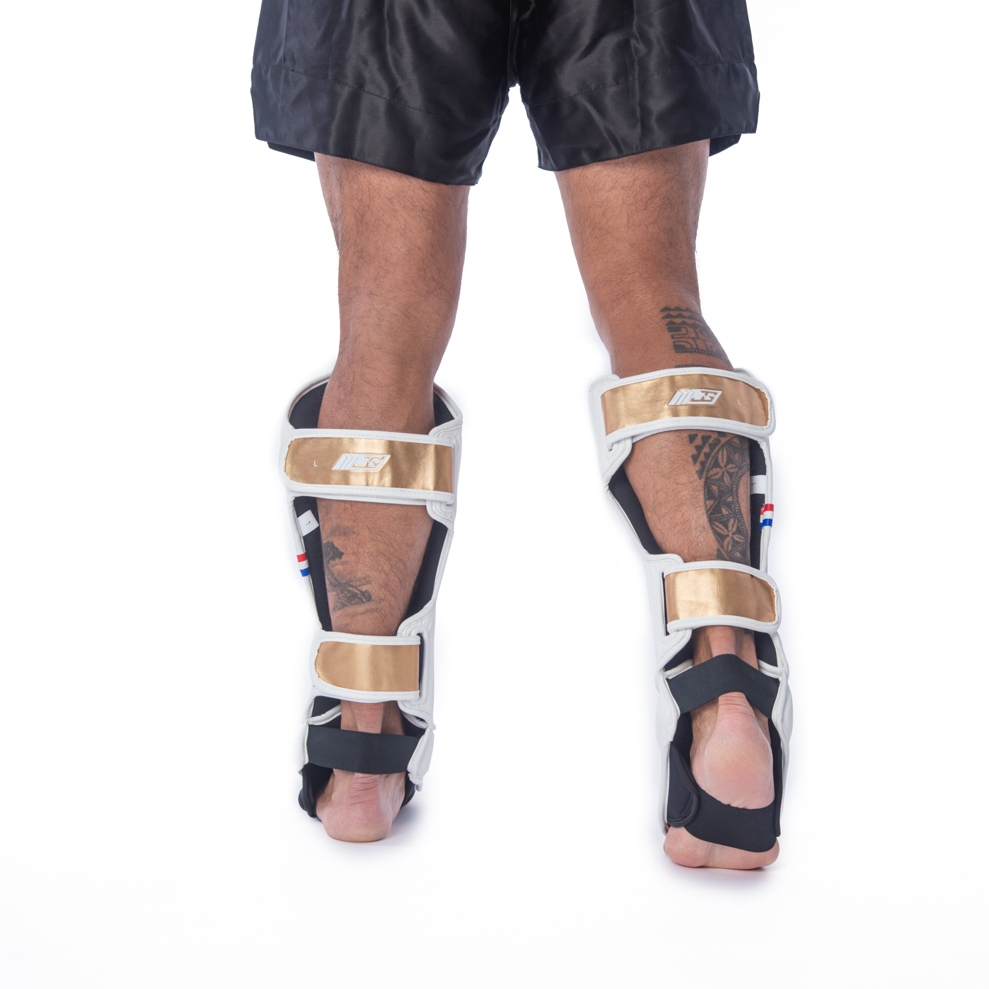 Joyagear Performance Scheenbeschermers Wit/Goud