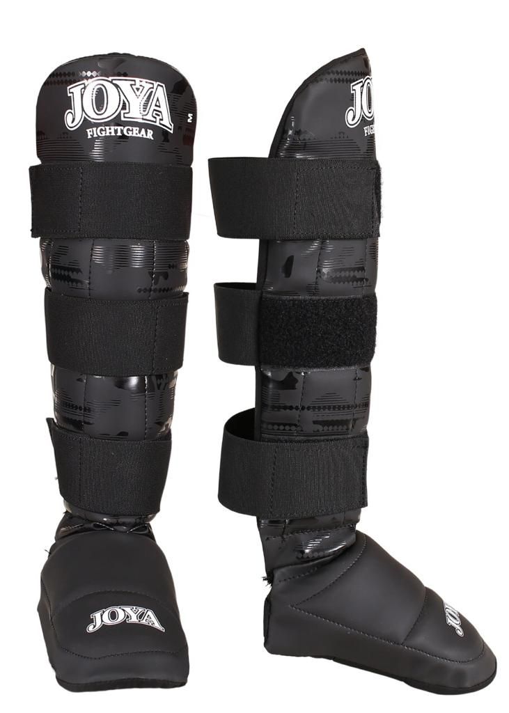 Joya Kinder Camo V2 Scheenbeschermers - Zwart