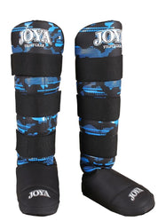 Joya Kinder Camo V2 Scheenbeschermers - Blauw