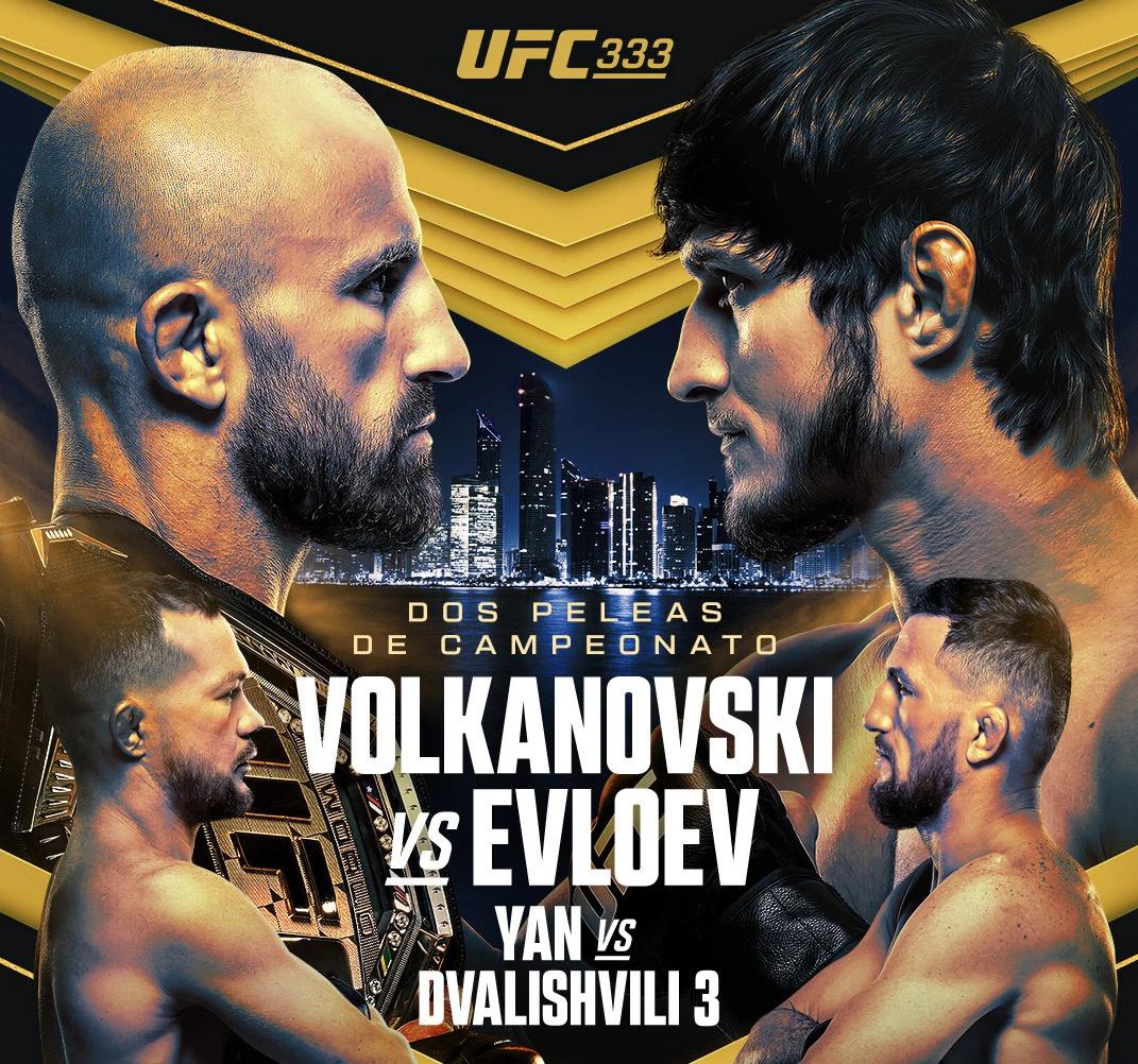 UFC 333 Fightweek: Twee titelgevechten en een spectaculaire fightcard