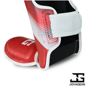 The Joyagear "Evolution" Shinguards - Red-White