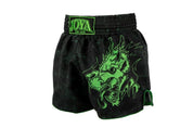 Joya Kickboxing Short - Dragon - Neon Green
