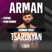 Arman Tsarukyan Seminar Ticket Amsterdam