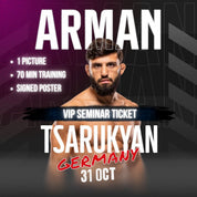Arman Tsarukyan VIP SEMINAR Ticket Düsseldorf