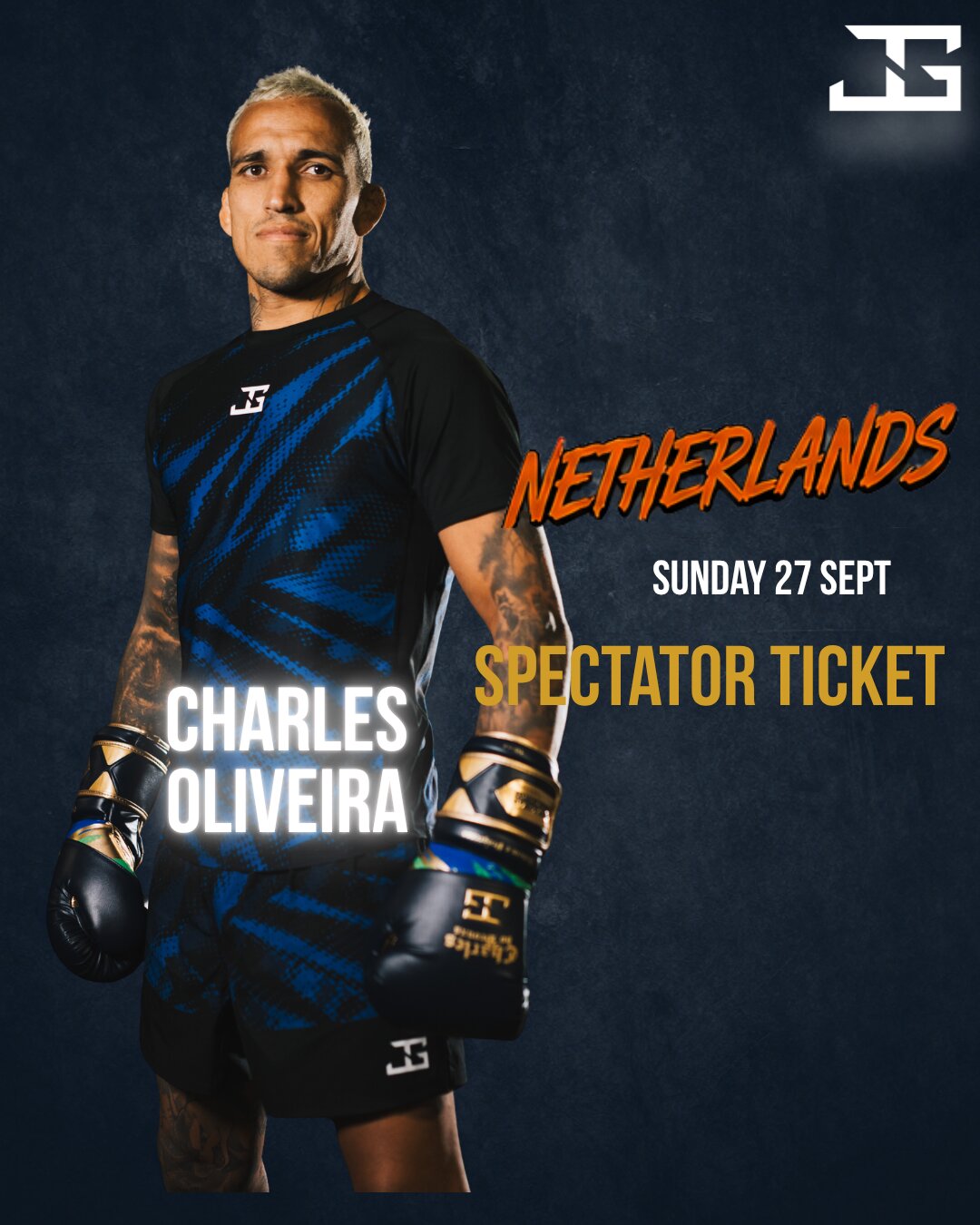 CHARLES OLIVEIRA SPECTATOR TICKET
