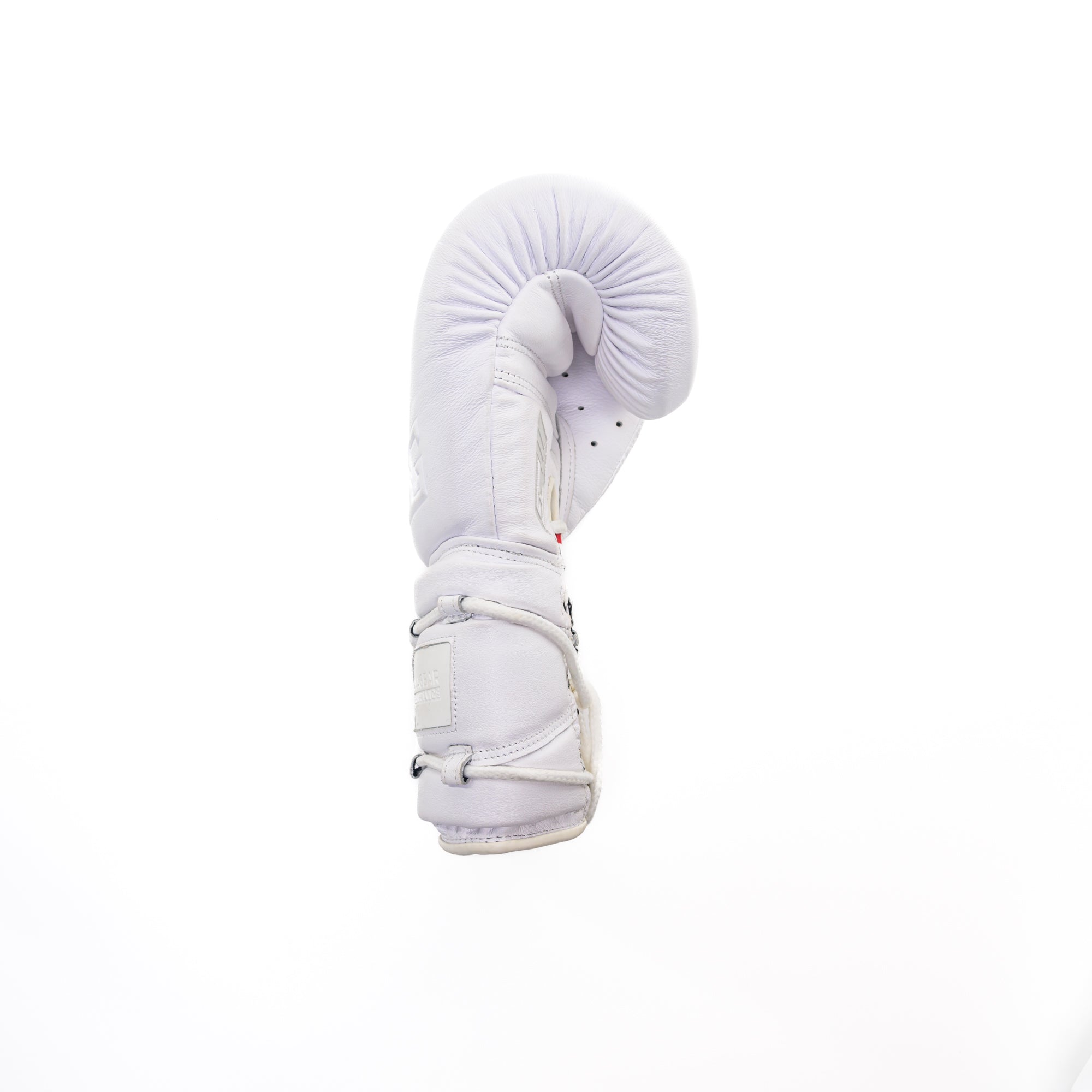 Joyagear Elite Performance Laces Boxing Gloves Leather White