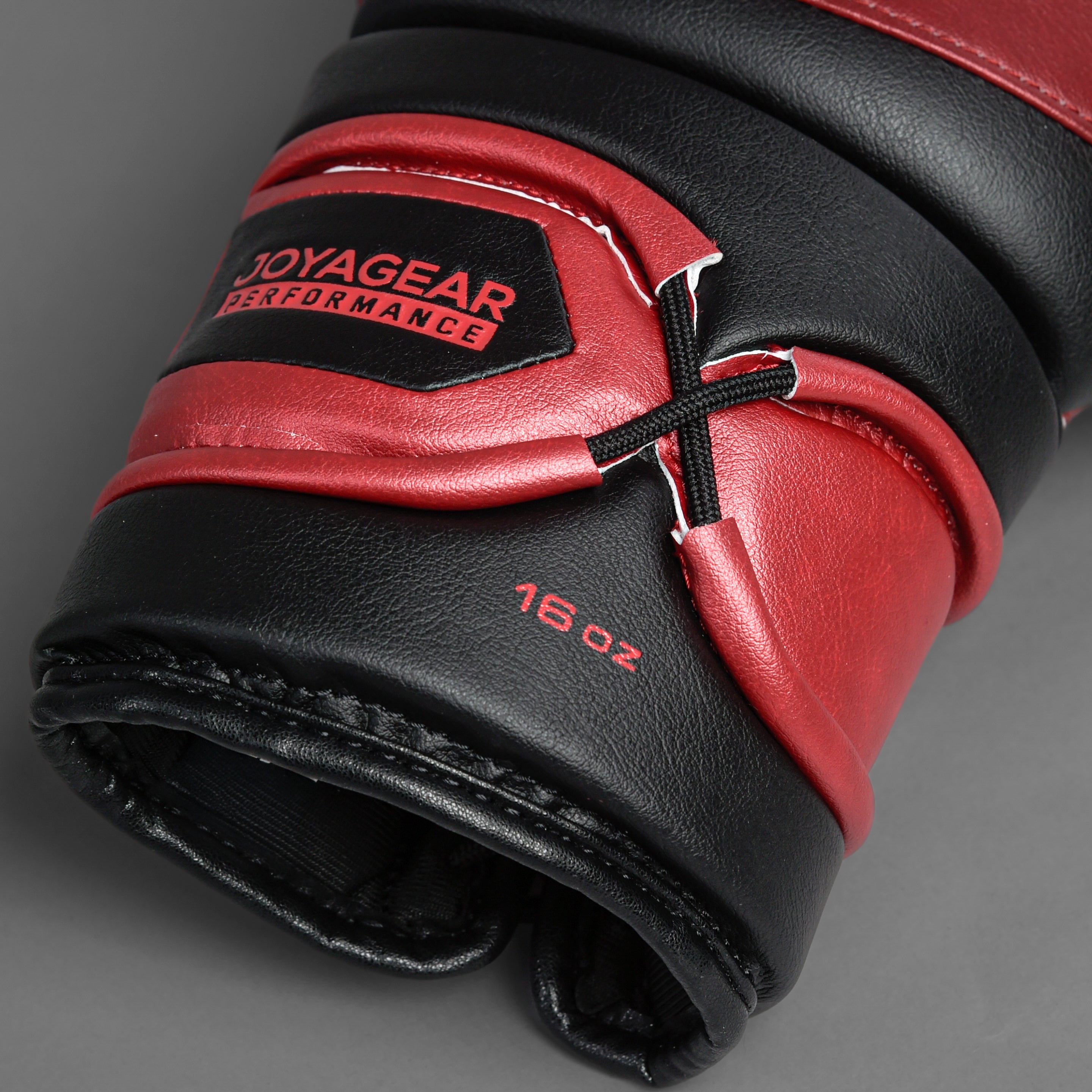 Joyagear Performance V2 Veters Bokshandschoenen Rood/Zwart