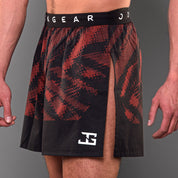 Joyagear Elite High Split MMA Short Red