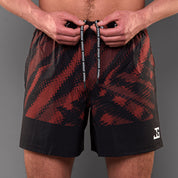 Joyagear Elite High Split MMA Short Red