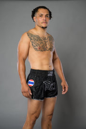 Joyagear Muay Thai Shorts Black/White