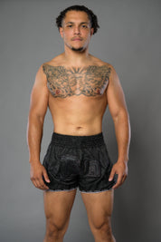 Joyagear Muay Thai Shorts Black/Black