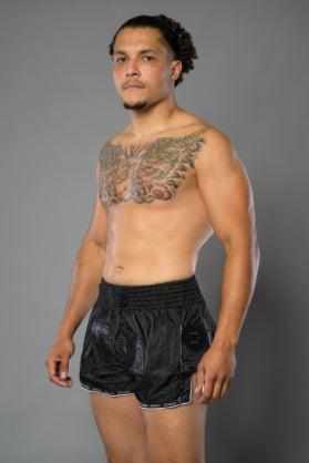 Joyagear Muay Thai Shorts Black/Black