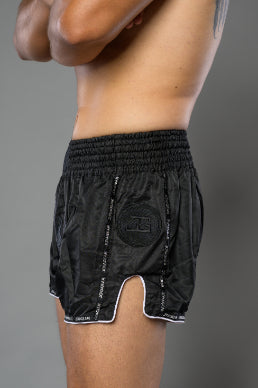 Joyagear Muay Thai Shorts Black/Black