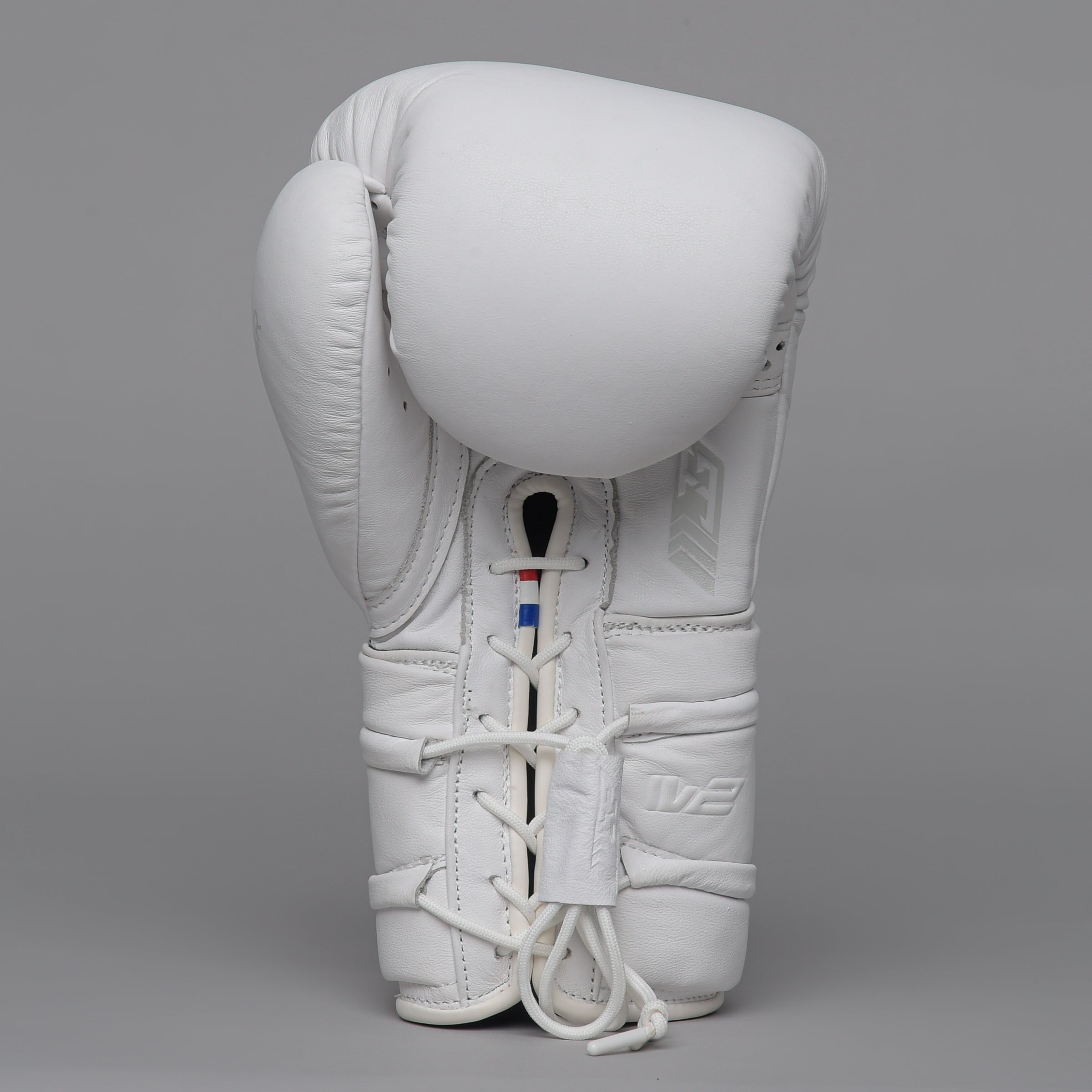 Joyagear Elite Performance Laces Boxing Gloves Leather White