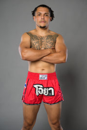 Joyagear Muay Thai Shorts Red