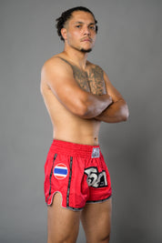 Joyagear Muay Thai Shorts Red