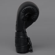 Joyagear Elite Performance Laces Boxing Gloves Leather Black