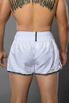 Joyagear Muay Thai Shorts White