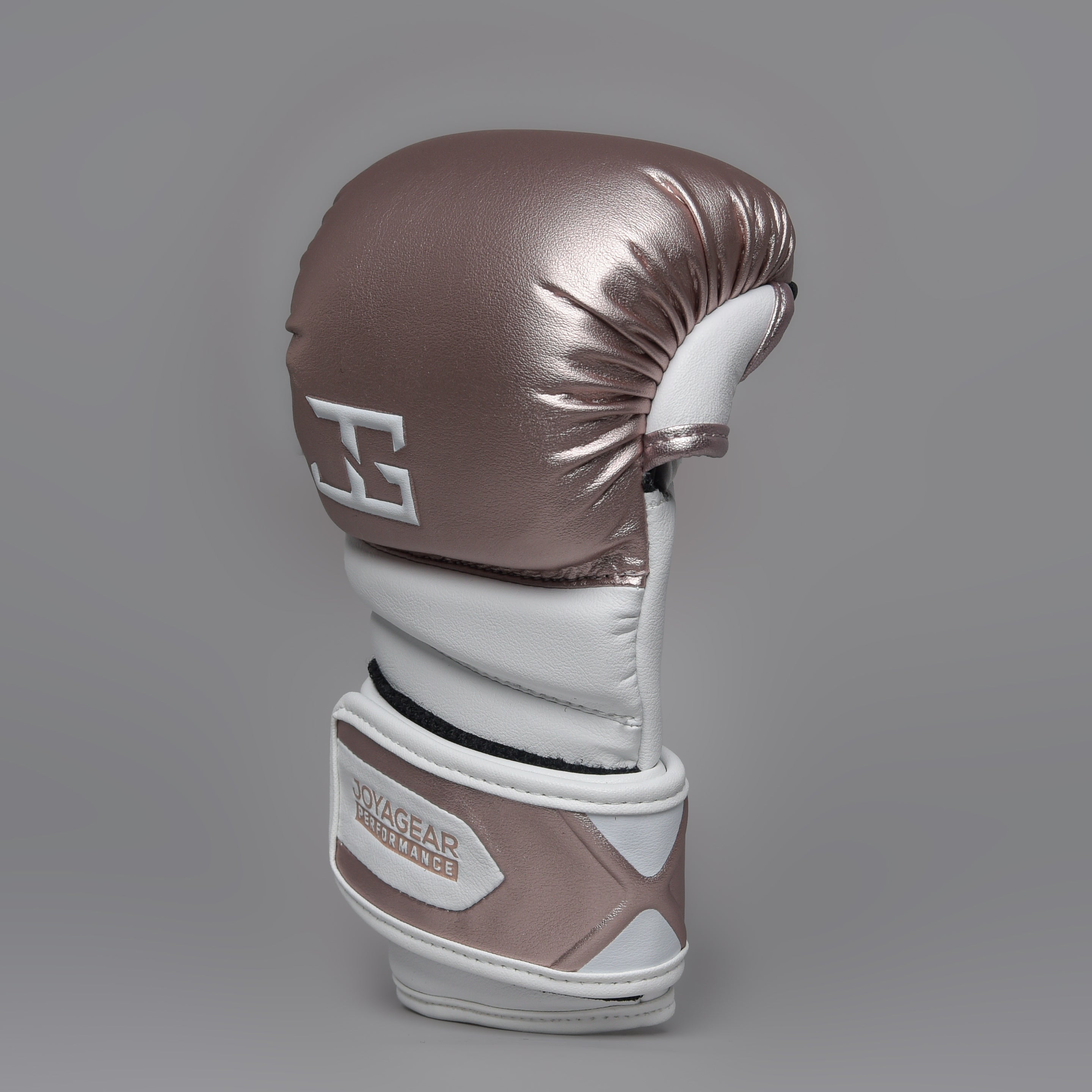 Joyagear Performance MMA Gloves Rosegold/White