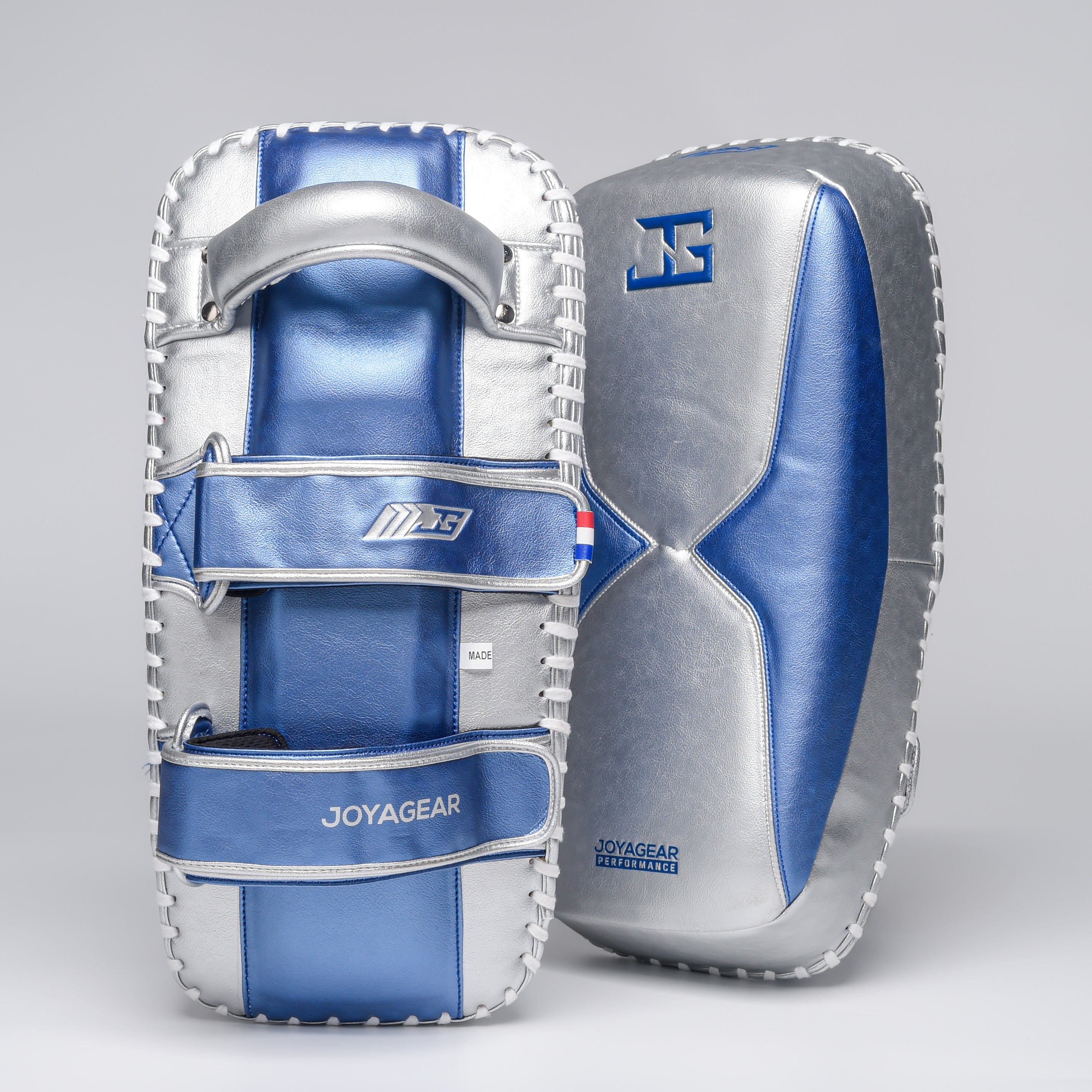 Joyagear Performance Thai Pads Blue/Silver