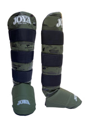 Joya Camo V2 ShinGuards - Green/Black