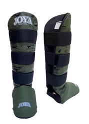 Joya Camo V2 ShinGuards - Green/Black