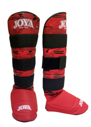 Joya Camo V2 ShinGuards - Red/Black