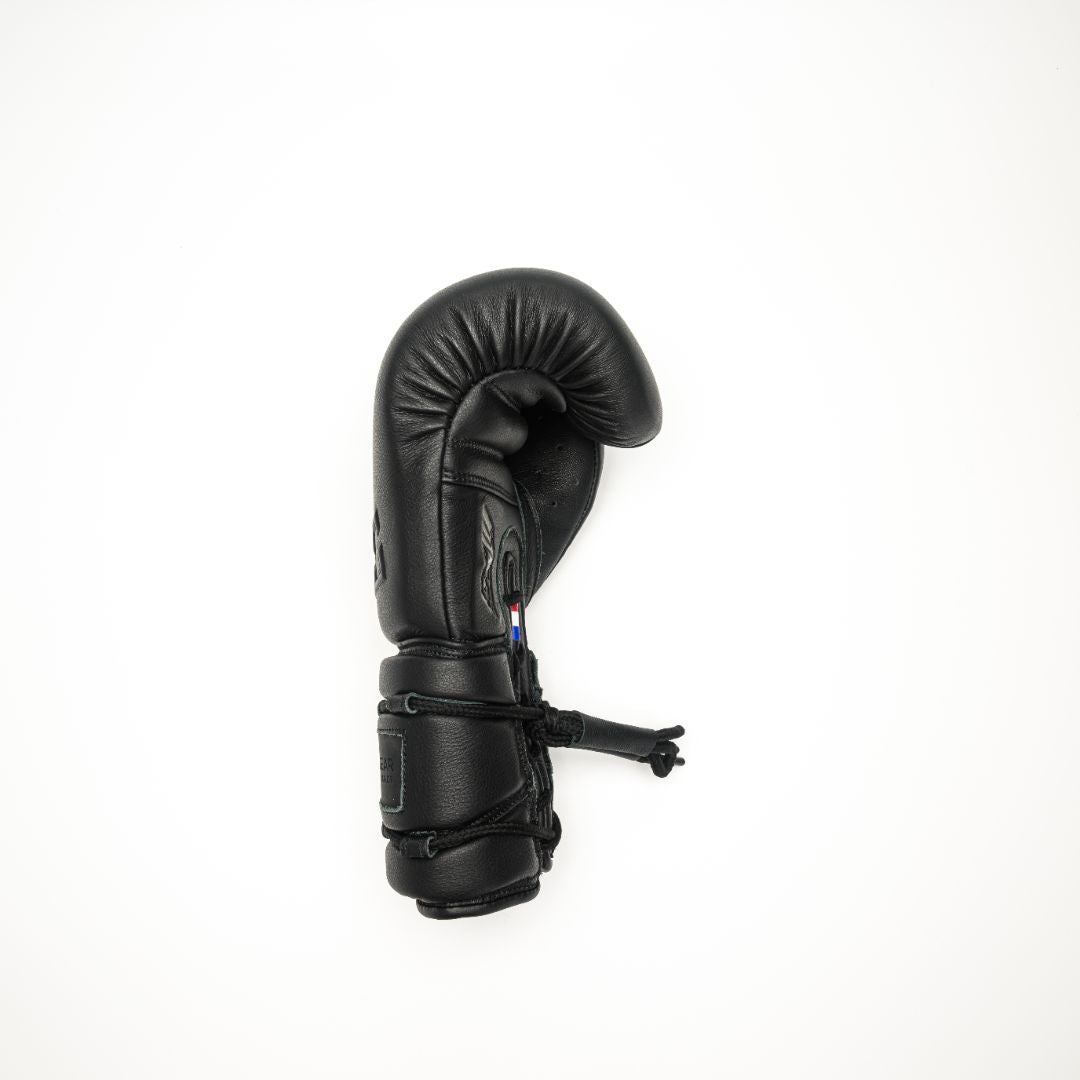Joyagear Elite Performance Laces Boxing Gloves Leather White